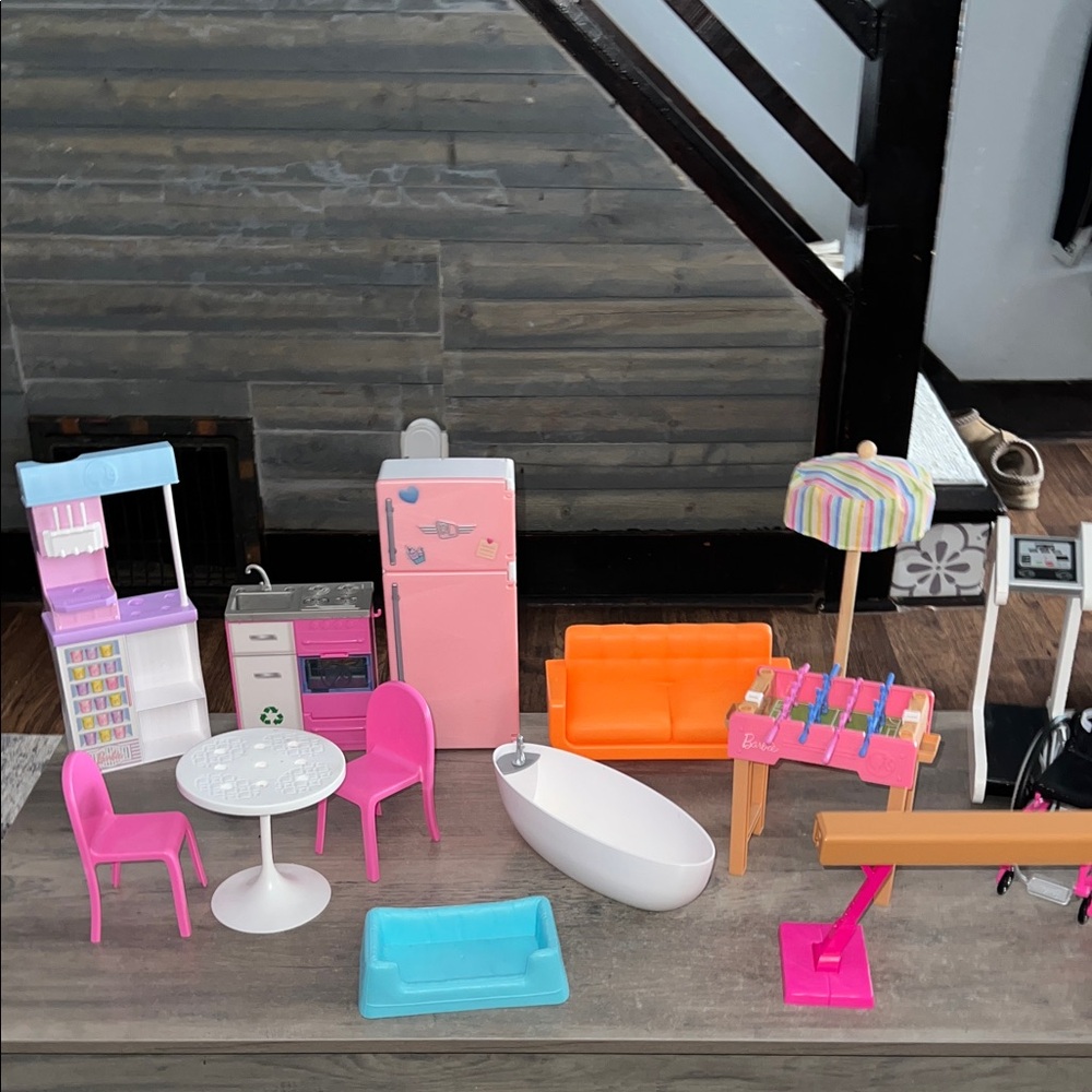 Huge Variety Lot of Barbie Doll Furniture